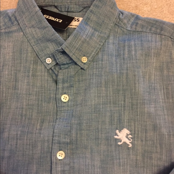 NWT Express Summer Casual shirt men’s Small - Picture 1 of 3